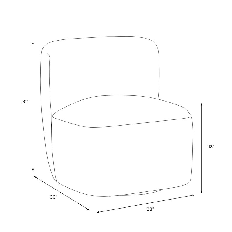 Birch Lane™ Mariza Upholstered Swivel Accent Chair Wayfair